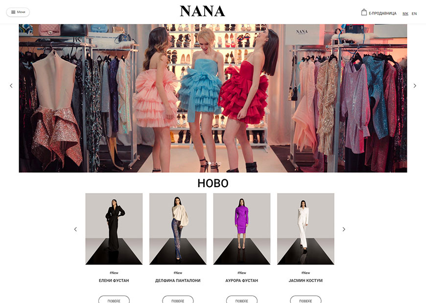 Nana Store Ecommerce